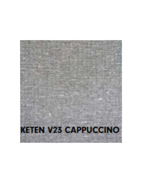 Pouf apribile Apartment in tessuto cappuccino - Kallea