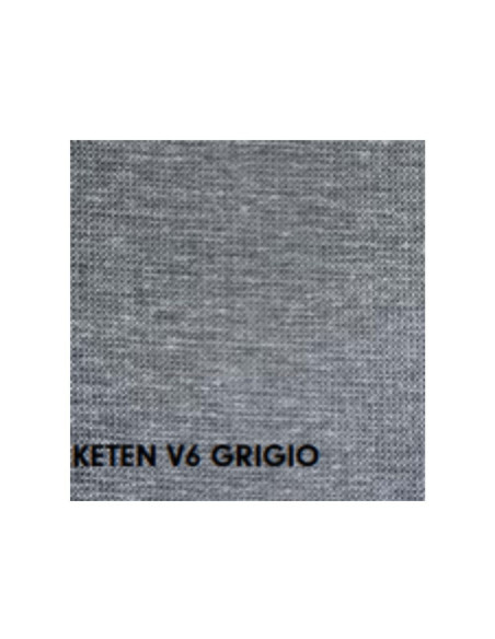 Pouf apribile Apartment in tessuto grigio - Kallea