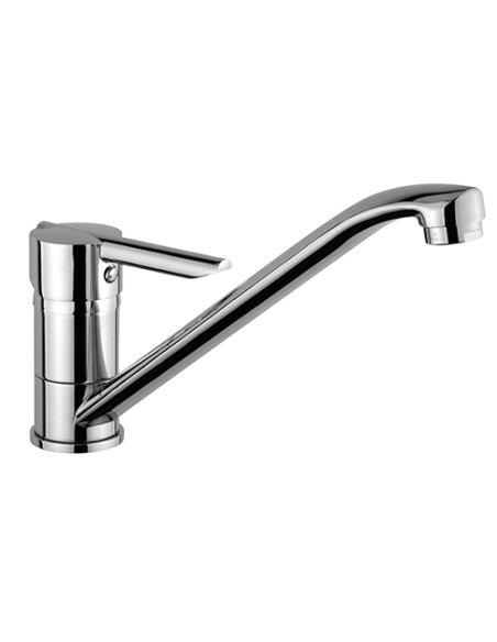 Rubinetto Miscelatore per lavello cucina Piralla serie Syrena con canna bassa girevole 0SY00101A16 cromato - Kallea