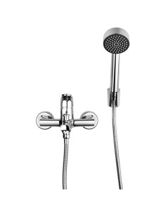 Miscelatore Piralla per vasca esterno serie Global con Duplex 0GL00002A22 cromato - Kallea 2