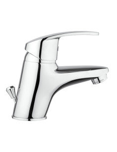 Rubinetto Miscelatore monoforo per lavabo serie Fenix Piralla con scarico automatico 0FX00088A22 cromato - Kallea 2
