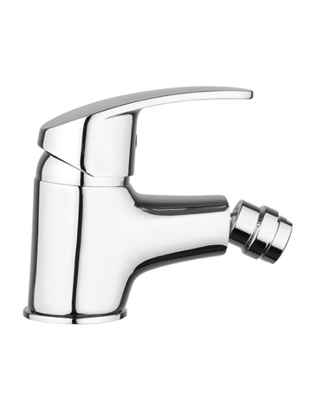 Rubinetto Miscelatore monoforo per bidet serie Fenix Piralla con scarico automatico 0FX00094A22 cromato - Kallea