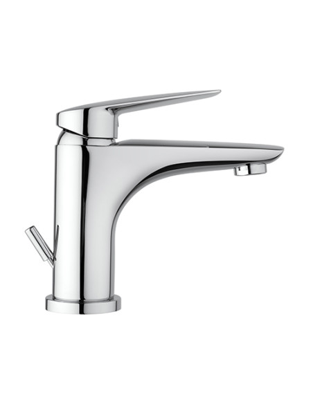 Rubinetto Miscelatore monoforo per lavabo serie Lake Piralla con scarico automatico 0LK00088A22 cromato - Kallea