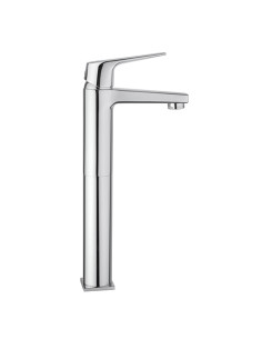 Rubinetto Miscelatore monoforo per lavabo alto serie Ice Piralla con scarico automatico 0IE00488A22 cromato - Kallea 2