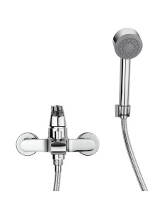 Miscelatore Piralla per vasca esterno serie Ice con Duplex 0IE00002A22 cromato - Kallea 2