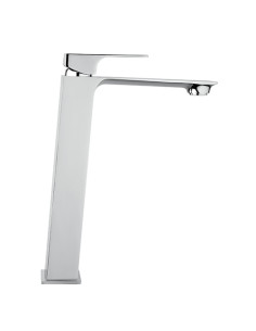 Rubinetto Miscelatore monoforo per lavabo alto serie Polo Piralla con scarico automatico 0PL00488A22 cromato - Kallea 2