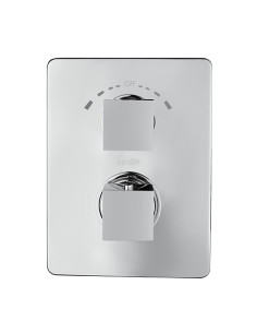 Miscelatore Piralla incasso per doccia serie Polo con deviatore 0PL00400A23 cromato - Kallea 2