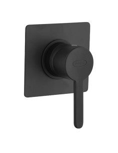 Miscelatore Jacuzzi incasso per doccia ad 1 uscita serie Sunrise YO 0SNYO410JA01 nero opaco - Kallea