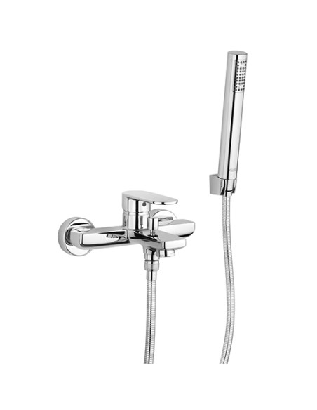 Miscelatore Jacuzzi per vasca esterno serie Bora con Duplex 0BR00002JA01 cromato - Kallea