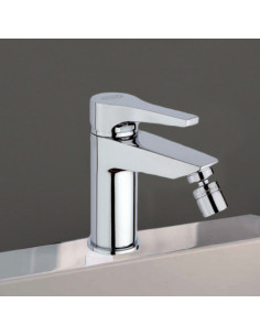 Rubinetto Jacuzzi per bidet serie Light con piletta click clack inclusa 0LT00092JA01 cromato - Kallea 2