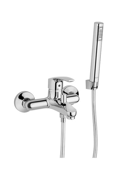 Miscelatore Jacuzzi per vasca esterno serie Shiny con Duplex 0SH00002JA00 cromato - Kallea