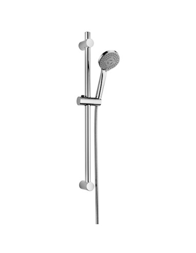 Saliscendi Jacuzzi serie Sunrise Plus doccia anticalcare 0SN00900JA02 cromato - Kallea