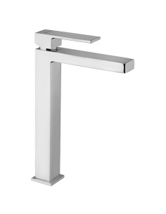 Set Rubinetti Jacuzzi per lavabo alto e bidet con pilette click clack incluse e doccia incasso serie Kley cromato - Kallea 2