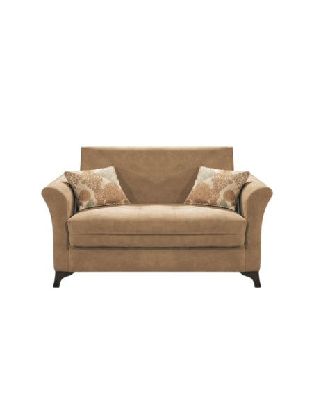 Divano Buket 2 posti letto contenitore beige - Kallea