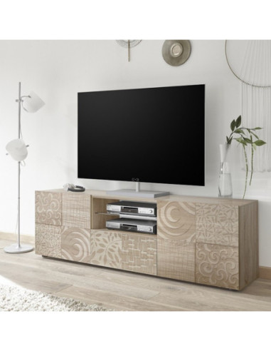 Porta Tv Jasna due ante rovere samoa - Kallea