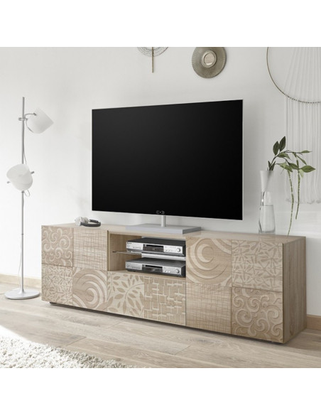 Porta Tv Jasna due ante rovere samoa - Kallea