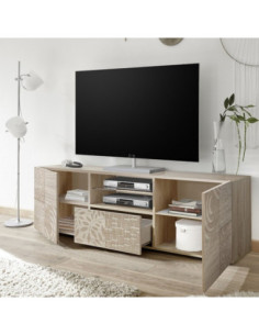 Porta Tv Jasna due ante rovere samoa - Kallea 2