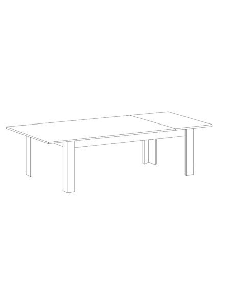 Tavolo allungabile Artica bianco - Kallea
