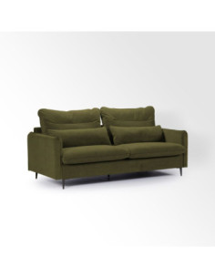 Divano Ronda Pro verde oliva 3 posti - Kallea 2