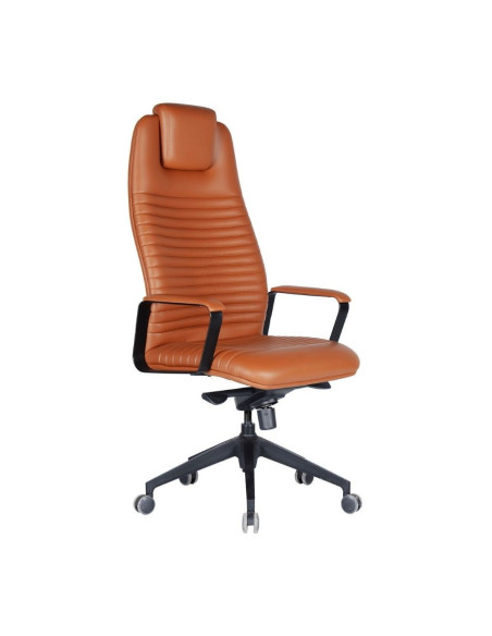 Poltrona ufficio Capri cuoio - Kallea