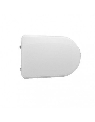 Copriwater per Hidra serie Onda Bianco con Cerniere Cromo - Kallea