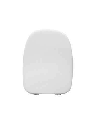 Copriwater per Pozzi Ginori serie Square Bianco con Cerniere Cromo - Kallea