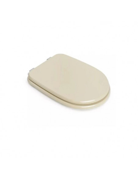 Copriwater per Pozzi Ginori serie Square colore champagne con Cerniere Cromo - Kallea