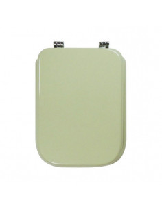 Copriwater per Reatine serie Cortina colore champagne con Cerniere Cromo - Kallea