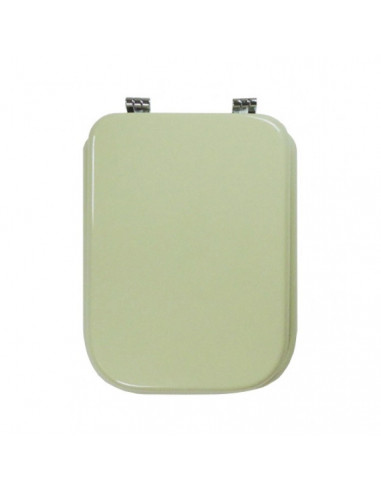 Copriwater per Reatine serie Cortina colore champagne con Cerniere Cromo - Kallea