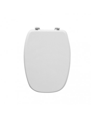 Copriwater per Pozzi Ginori serie Italica Bianco con Cerniere Cromo - Kallea