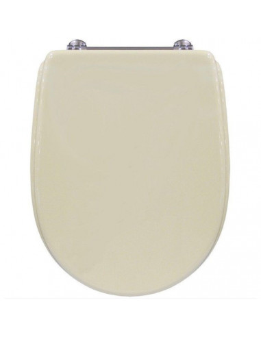 Copriwater Universale Cesame serie Aretusa colore champagne con Cerniere Cromo - Kallea