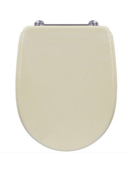 Copriwater Universale Cesame serie Aretusa colore champagne con Cerniere Cromo - Kallea