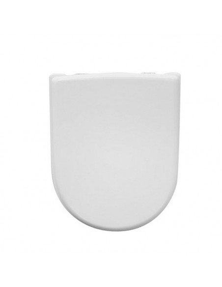 Copriwater per Kerasan serie ritmo time Bianco con Cerniere Cromo - Kallea