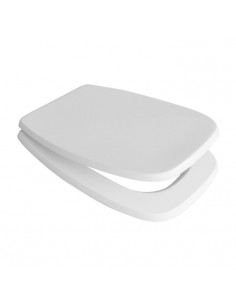 Copriwater per Vavid serie Emilia time Bianco con Cerniere Cromo - Kallea 2