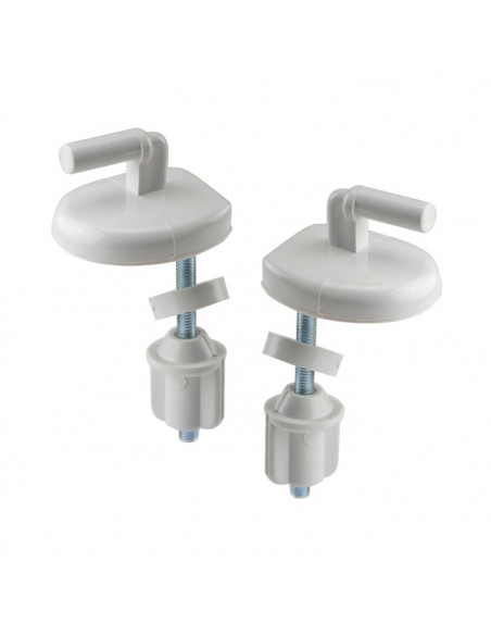 Copriwater Saniplast Bimbo con cerniere H011 in nylon in Termoindurente Bianco - Kallea