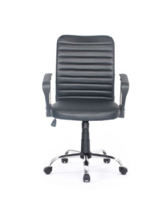 Poltrona ufficio Asgar base cromata nera - Kallea 2