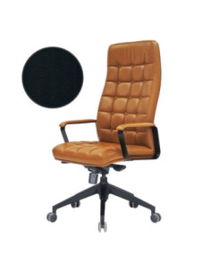 Poltrona direzionale ufficio Murano nero - Kallea 2