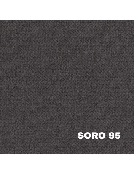 Divano Country 3 posti grigio soro 95 215 cm. - Kallea
