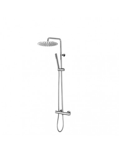 Colonna Doccia Bossini Tetis con miscelatore termostatico cod:L101143 cromo - Kallea