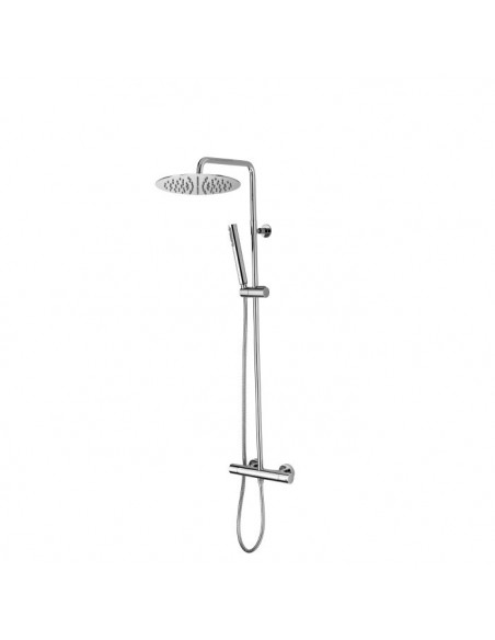 Colonna Doccia Bossini Tetis con miscelatore termostatico cod:L101143 cromo - Kallea