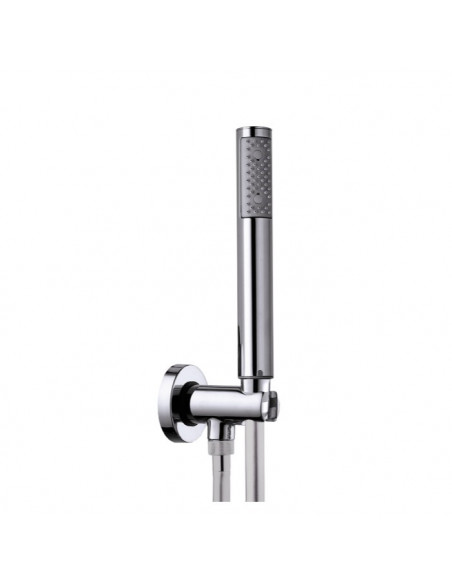 Set Doccia Bossini Soffione Ø 300mm con braccio doccia 350mm + Doccetta - Kallea