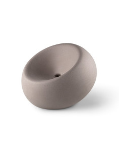 Set completo Plust con poltrona e sgabello serie Boom e tavolino serie T-Ball con coperchio bianco interno esterno in polieti... 2