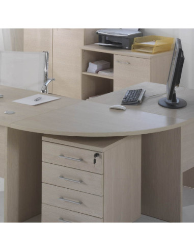 Raccordo angolare scrivania Larix larice beige - Kallea