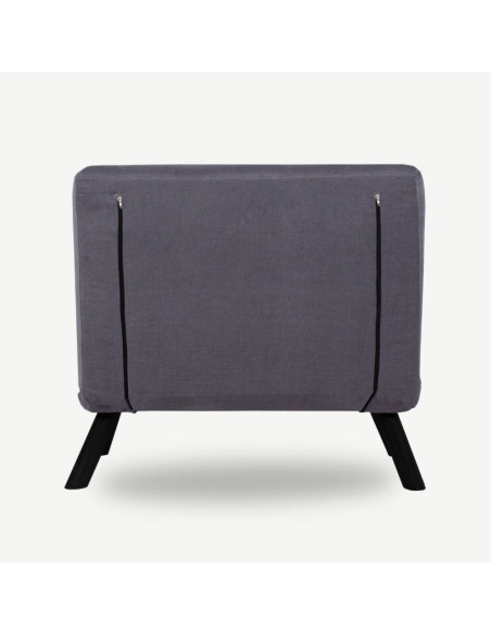 Poltrona letto pieghevole Sando grigio - Kallea