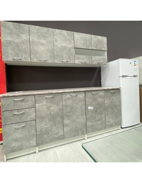 Cucina Shatsk 200 cm cemento - Kallea