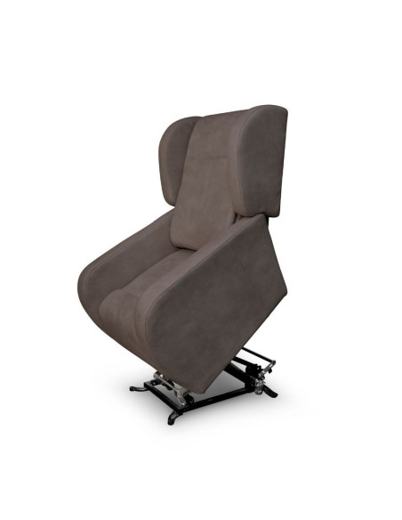 Poltrona alza persona Lift 2 motori grigio elephant - Kallea