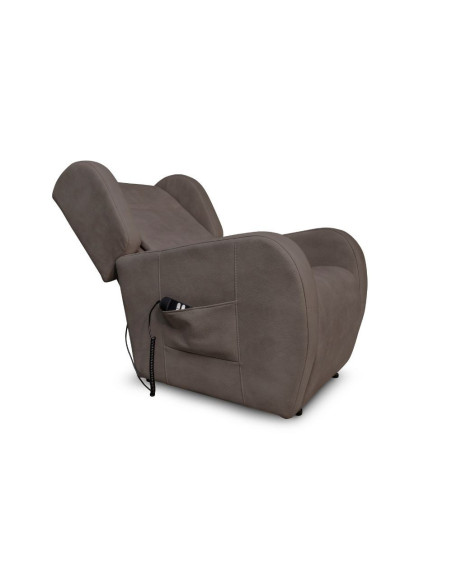Poltrona alza persona Lift 2 motori grigio elephant - Kallea