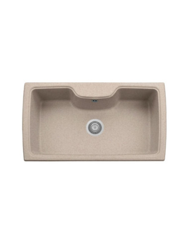 Samet Lavello 88x50 Granito Vasconeav 1 vasca avena - Kallea
