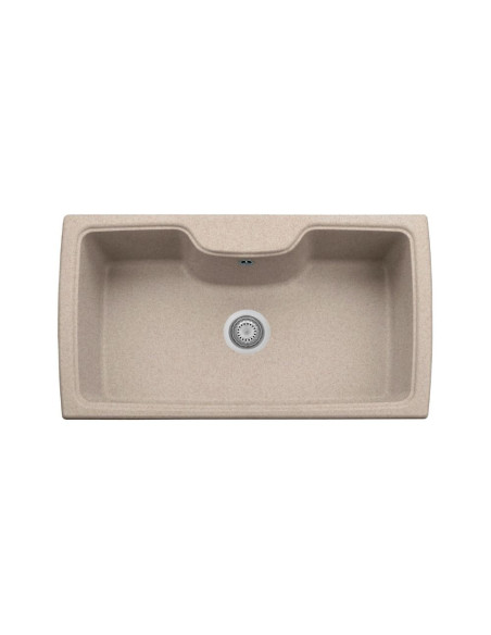 Samet Lavello 88x50 Granito Vasconeav 1 vasca avena - Kallea