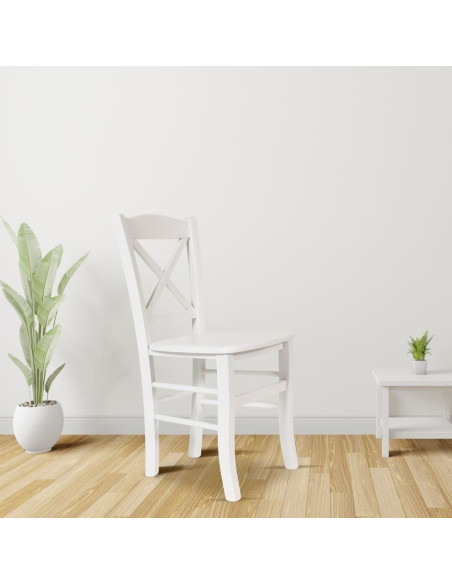 Sedia Borgogna bianco - Kallea